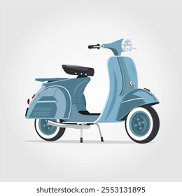 old vespa design graphic vector and illustration