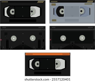  Old VHS Video Cassete Tapes Models