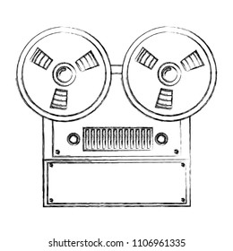 old video camera retro style