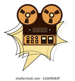 old video camera retro style
