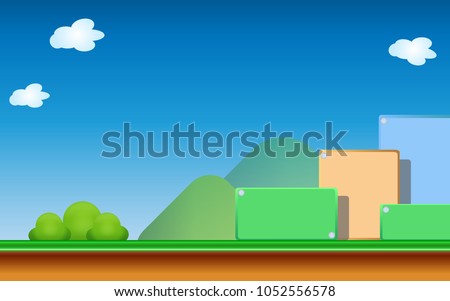 Old video game. retro style Background.