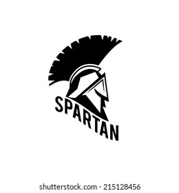 Old Vintage Antiques Spartan warrior vector design template