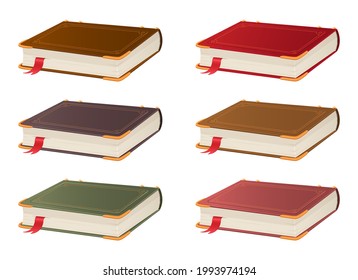 Old vintage book vector design illustration isolated on white background