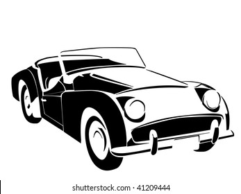 old vintage car