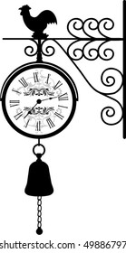 Old vintage clock