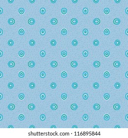 old vintage fabric, or textile; it is a seamless pattern background made with little grunge dots rotating in different directions, very retro like from 70`s or 60`s