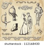 Old vintage illustration