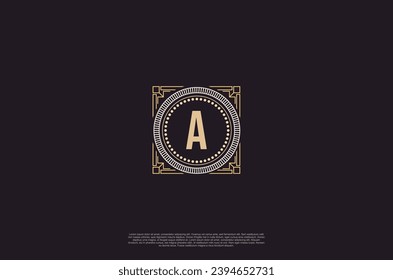 Old vintage label ornament logo antique label decorations. Vector design element
