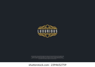 Old vintage label ornament logo antique label decorations. Vector design element
