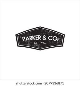 Old Vintage Logos Design. Vector logotypes elements collection, Icons Symbols, Retro Labels, Badges and Silhouettes.