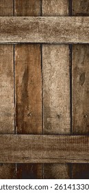 Old vintage planked wood board - rustic or rural background vintage wall of wooden planks style. background old panels. 