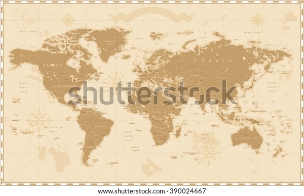 Stickers muraux GÉANT carte du monde MANDALA - Autocollant mural ethnique : chambre et salon