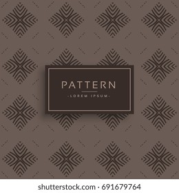 old vintage style vector pattern design