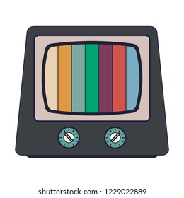 old vintage television
