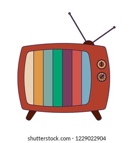 old vintage television