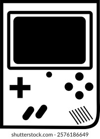 Old vintage video game icon design vector symbol illustration.