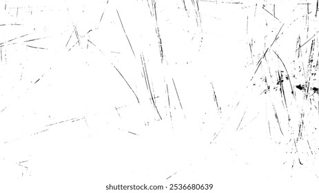 Vector de grietas de fondo de pared viejo, textura grunge. suelo agrietado, textura de angustia del suelo, textura de daño. Superposición de polvo texturizado. Partículas de ruido de grano.


