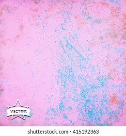 Old wall background. Vector texture.