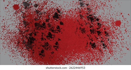 Old wall texture cement black red  background abstract dark color design are light with grey gradient background.