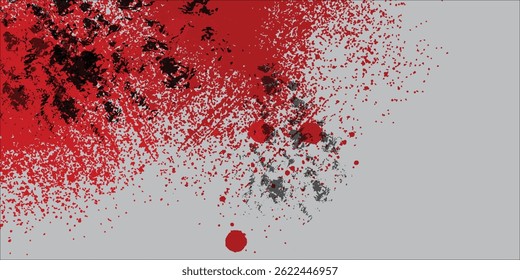 Projeto de cor escura abstrato de fundo vermelho preto de cimento de textura de parede antiga são claros com fundo de gradiente cinza.