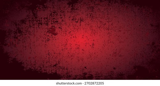 Old wall texture cement black red background abstract dark color design are light with white gradient background.