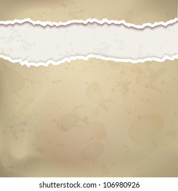 Old Wallpaper Vector Background In Vintage Style