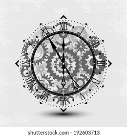 Old watch - with gears 