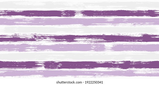 Old watercolor brush stripes seamless pattern. Ink paintbrush lines horizontal seamless texture for backdrop. Hand drown paint strokes graphic artwork. For wallpaper.