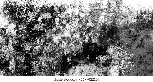 Old weathered wall background with abstract grunge dark pattern