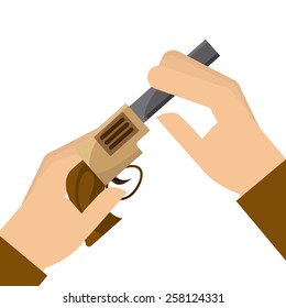 old west design, vector illustration eps10 graphic 