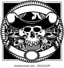 Old West Skull