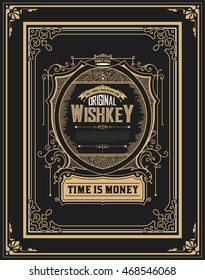 Old Whiskey Label