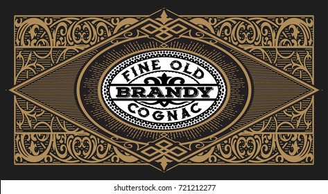 Old Whiskey Label