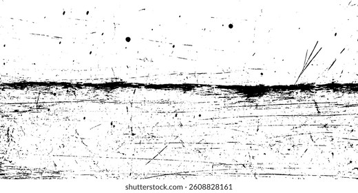 Old White Paper Texture with Scratches and Dusty Grain Overlay