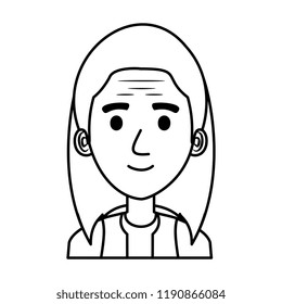 old woman avatar character