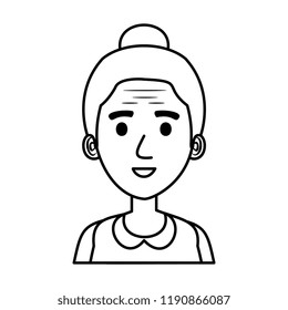 old woman avatar character