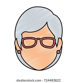 old woman avatar character