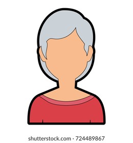 old woman avatar character