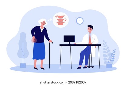 655 Old Lady Back Pain Images, Stock Photos & Vectors | Shutterstock