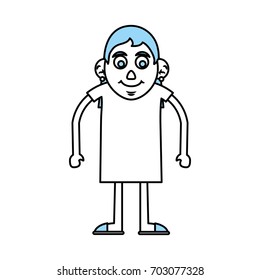old woman vector illustration