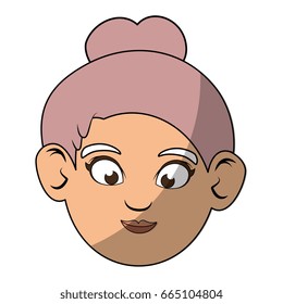 old women face