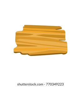 Old wooden board for banners or messages