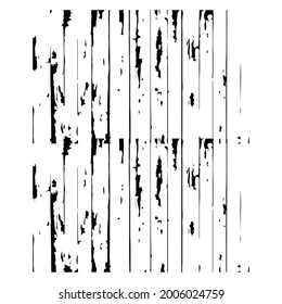 Patrón de textura de tablero de madera antiguo sobre la ilustración del material de fondo blanco