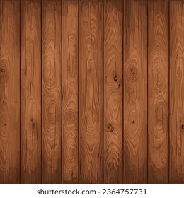 Old wooden plank texture background. vector illustration