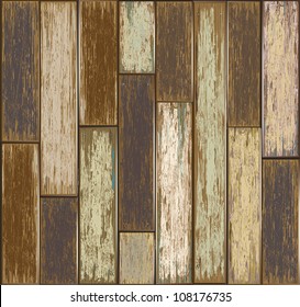 Old Wooden texture background. vector illustration.