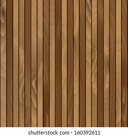 Old wooden texture. EPS 10. Wood planks texture. Vector illustration wooden background. Realistic wooden texture with boards. 