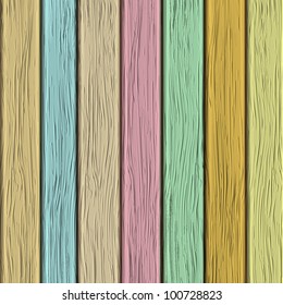 Old wooden texture in pastel tones.Vector eps10