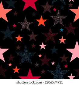 Old worn, scratched pattern.  Isolated volumetric umbrella, triangle, circle, star and ladder. Multi-colored elements from the game.