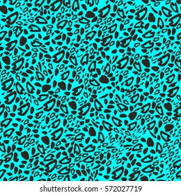 Old worn, scratched vector pattern. Triangles and points are laid out in an interesting seamless pattern.Funny wallpaper for textile and fabric. Fashion style. Colorful bright. 