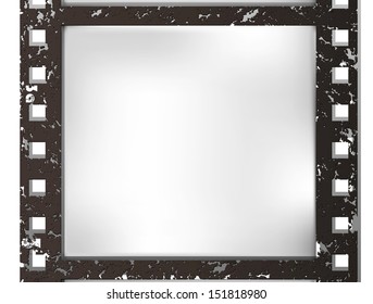 old worn-out film